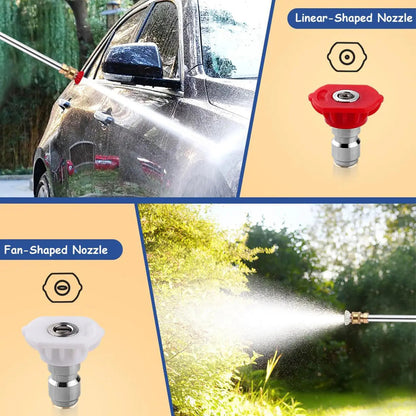 ⏰️Flash-Sale⚡💧Jet Nozzle Power Washer for Garden Hose,🚗Hydro Jet High Pressure Washer Tools-886