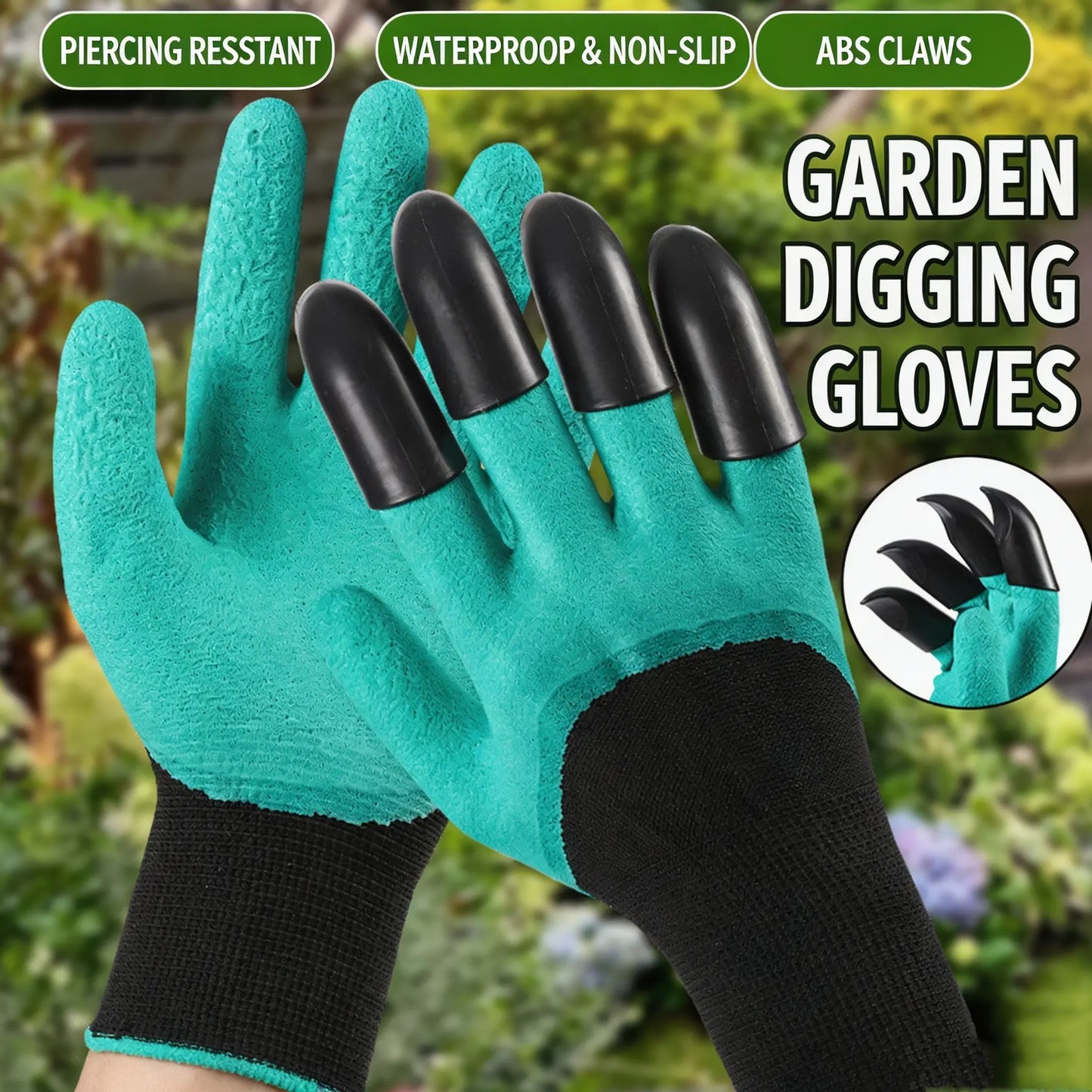 🔥LAST DAY 55% OFF-Clawed Gloves, Gardening Gloves, Clawed Digging Gloves, Flower and Vegetable Planting Gloves-886