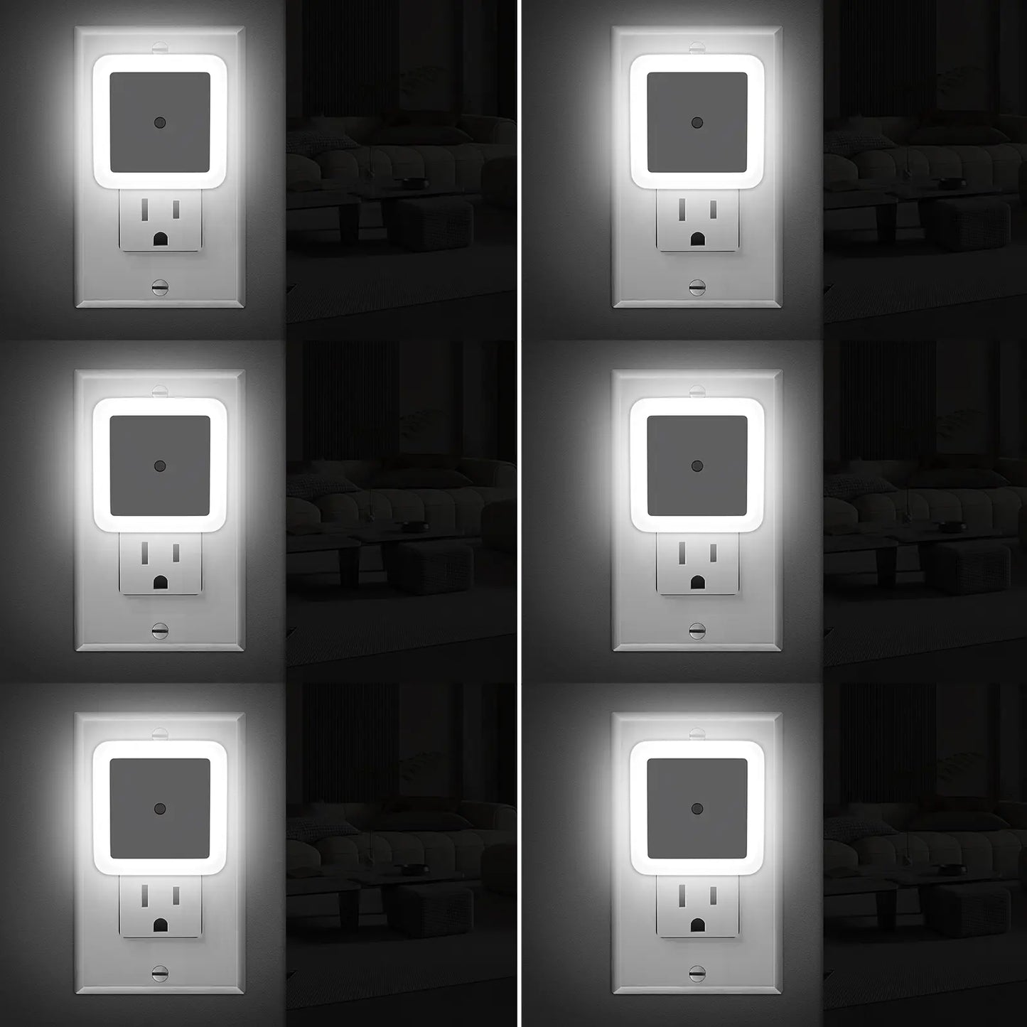 🏆Flash Sale⚡ Newly Upgraded! 🏆Plug-in LED Night Light | Dusk to Dawn Warm White Lamp-HZ
