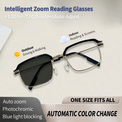 ⚡Crazy-Sale⚡60k-Sold⚡Auto-Adjusting HD Reading Glasses-A01