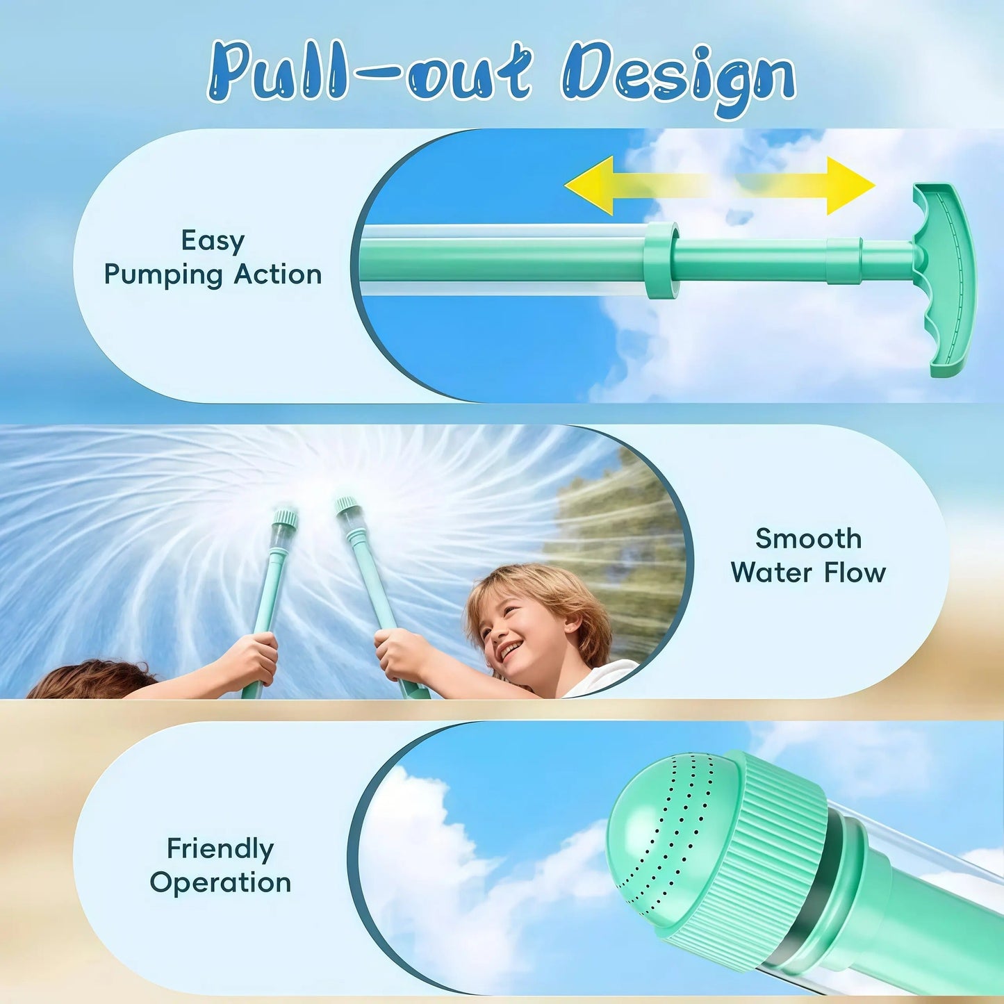 🥳2026 HOT SALE🥳💞Fireworks Water Gun,Perfect for beach, pool or bath. Lightweight & ergonomic-ZDQ8