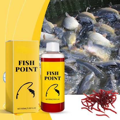🔥LAST DAY 55% OFF - Concentrated Fish Attractant Liquid – Fast-Acting Red Worm Bait Additive for Freshwater Fishing, Enhances Scent & Improves Bite Response -886