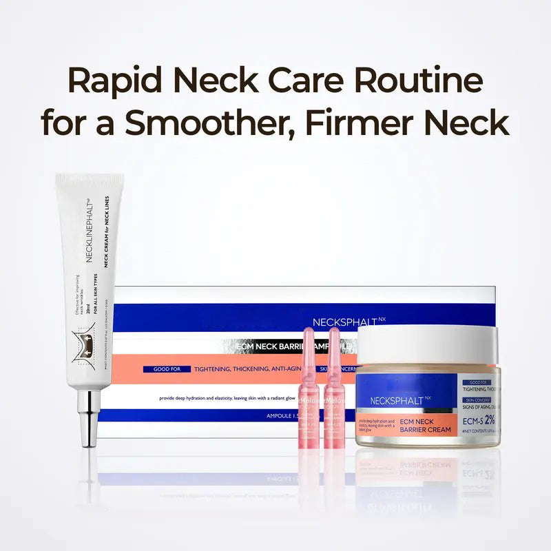 ⚡Crazy-Sale⚡60k-Sold⚡Perfect Neck Wrinkle Care Set Neck Firming Skin Care Set Neck cream Korean Cosmetics-A01