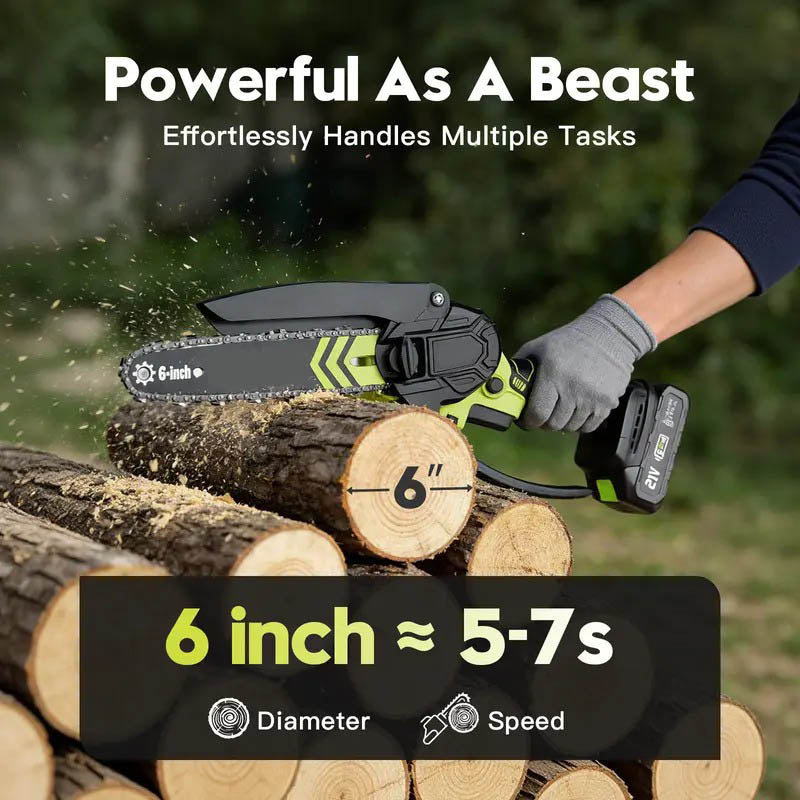 ⚡Flash-Sale⚡100k-sold⚡Cordless Mini Chainsaw | Wood Cutting & Gardening-HZ