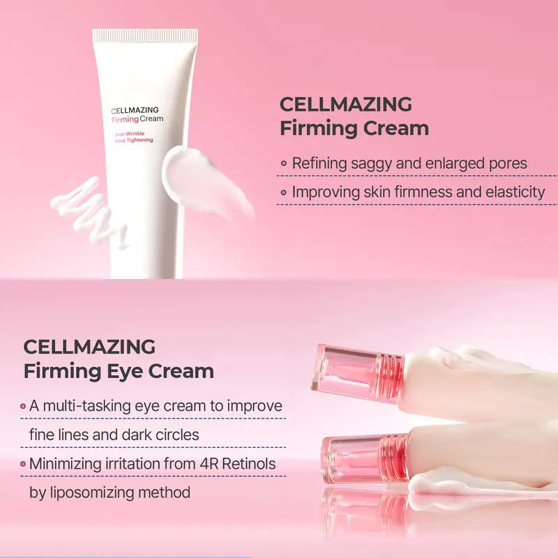 ⚡Flash-Sale⚡100k-sold⚡Firming Duo Set | Crease-Free Makeup Prep Duo with Firming Cream + Firming Eye Cream-A01