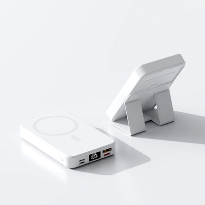 🏆Flash Sale⚡ Newly Upgraded! 🏆10000mAh Magnetic Power Bank Foldable Stand LED Display-HZ