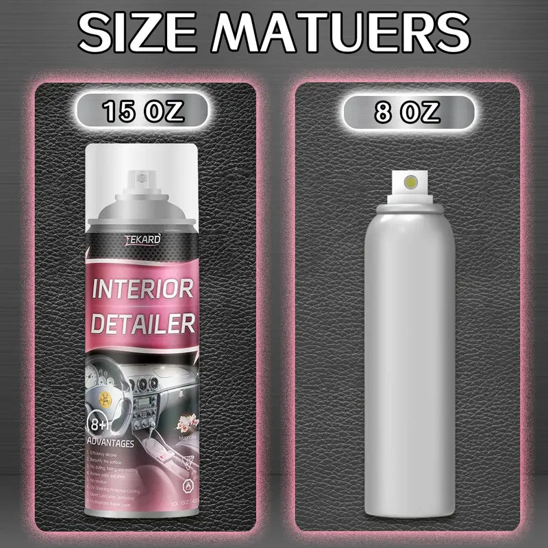 Interior Detailer Restorer Polishes for Leather, Plastic ,Rubber, User Friendly Trim Restorer Safe Auto Detailing Supplies ﻿-A11