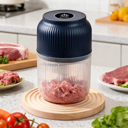 ⚡Crazy-Sale⚡Limited-Time Offer🔌 USB Rechargeable，300ML Electric Mini Chopper 🔥-102