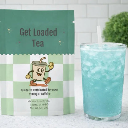 ⚡️ 50% OFF LAST DAY! Loaded Tea – Single Packet | 32oz Caffeinated Flavored Hydration Powder Beverage Mix | Made in USA-A01