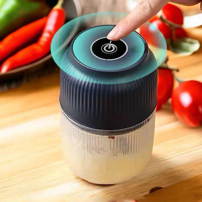 ⚡Crazy-Sale⚡Limited-Time Offer🔌 USB Rechargeable，300ML Electric Mini Chopper 🔥-102