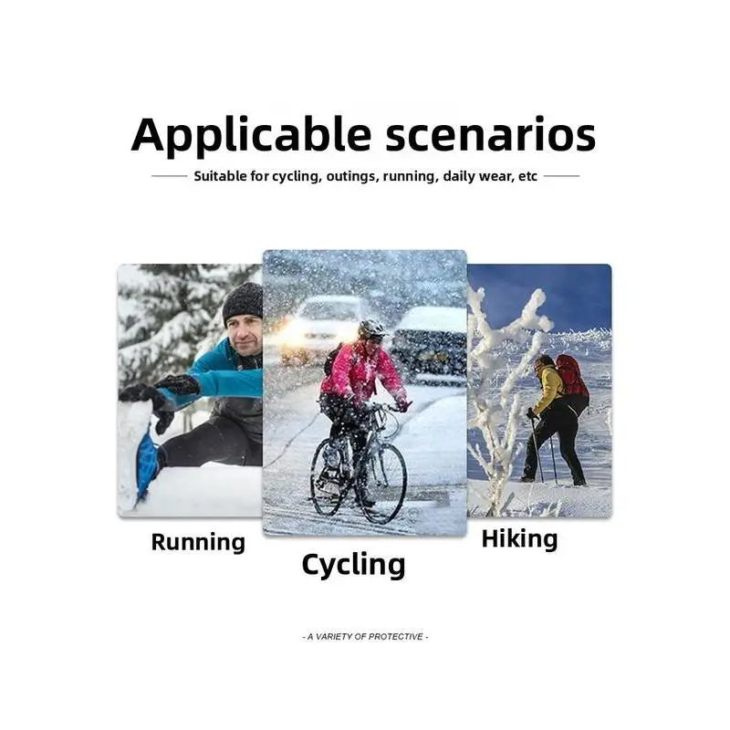 🔥🔥Outdoor Winter Gloves Touchscreen Windproof Full-Finger Fleece Lined for Men Women Sports Travel Daily Activities Unisex-ZZQ