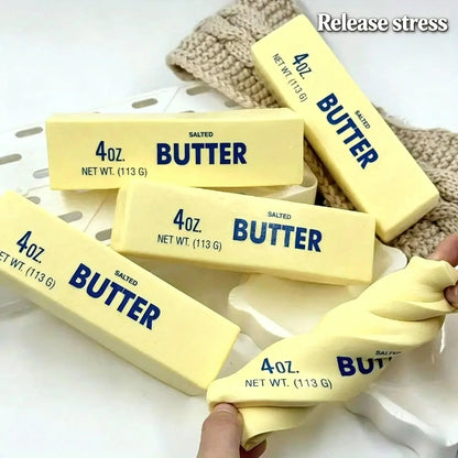 🏆Flash Sale⚡ 45K+ SOLD! 🏆-Super Soft Squishy Butter Stick Stress Toy Slow Rising Sensory Fidget for Teens Non Toxic Party Favors Christmas Birthday Gifts-HZ