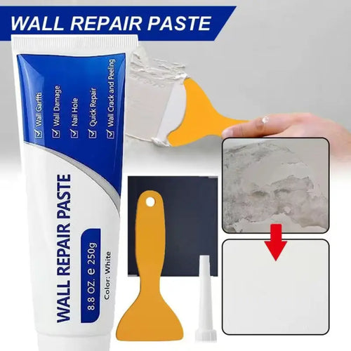 ⚡Crazy-Sale⚡60k-Sold⚡Drywall Patch Repair Kit 250g Wall Mending Agent Multi-functional Quick-drying Paste Adhesive-A01