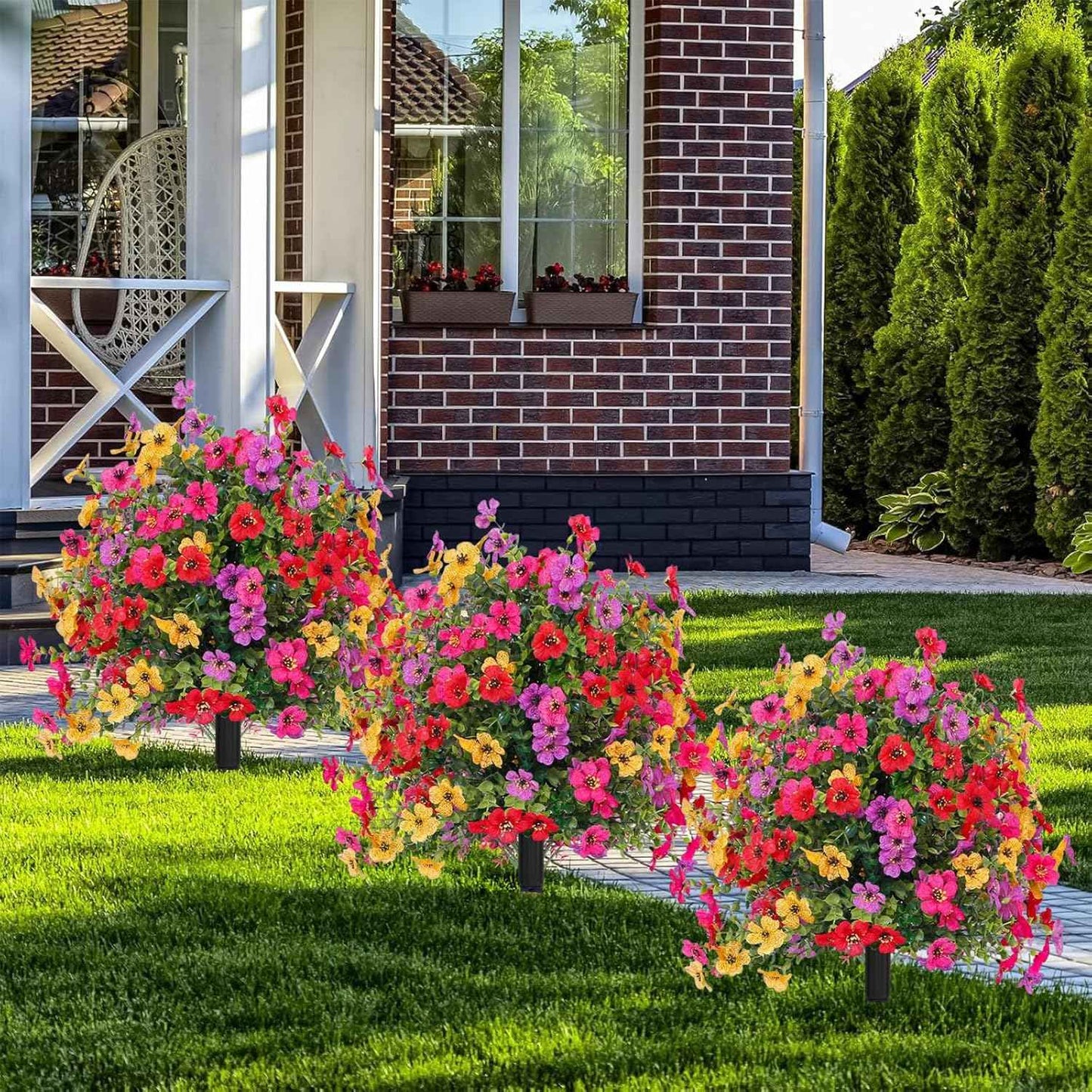Last Day Promotion! 🔥Outdoor/Indoor UV Resistant & Waterproof Artificial Flower Decor ✅-102