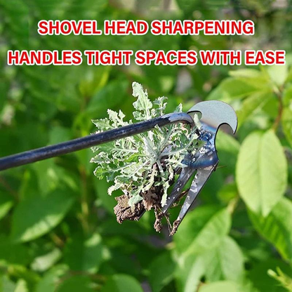 🔧Pulling Weeds and Weeding Artifact,RootingHoeing,Loosening Soil, Gardening Tools, Multi-FunctionalWeeding Shovel, Vegetable Planting, New Durable GardenWeed Upgraded Weed Puller Tool-886