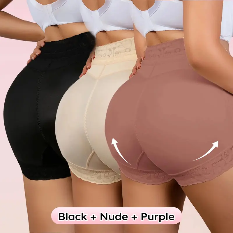 🏆Flash Sale⚡ 88K+ SOLD! 🏆Waist Lace Shapewear Panty with Anti-Slip Silicone Band - Stretchy Breathable & Seamless Tummy Control Butt Lifting for Everyday Confidence Women's Basic Minimalist Multi Colors-886