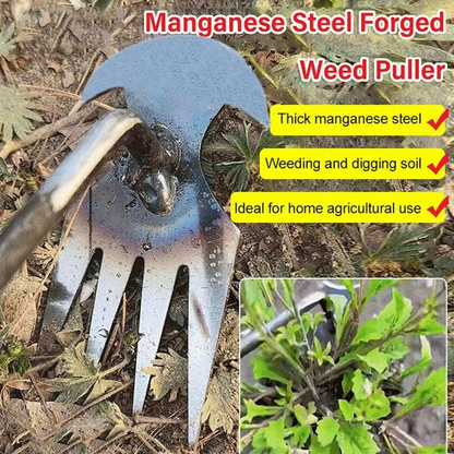 🔧Pulling Weeds and Weeding Artifact,RootingHoeing,Loosening Soil, Gardening Tools, Multi-FunctionalWeeding Shovel, Vegetable Planting, New Durable GardenWeed Upgraded Weed Puller Tool-886