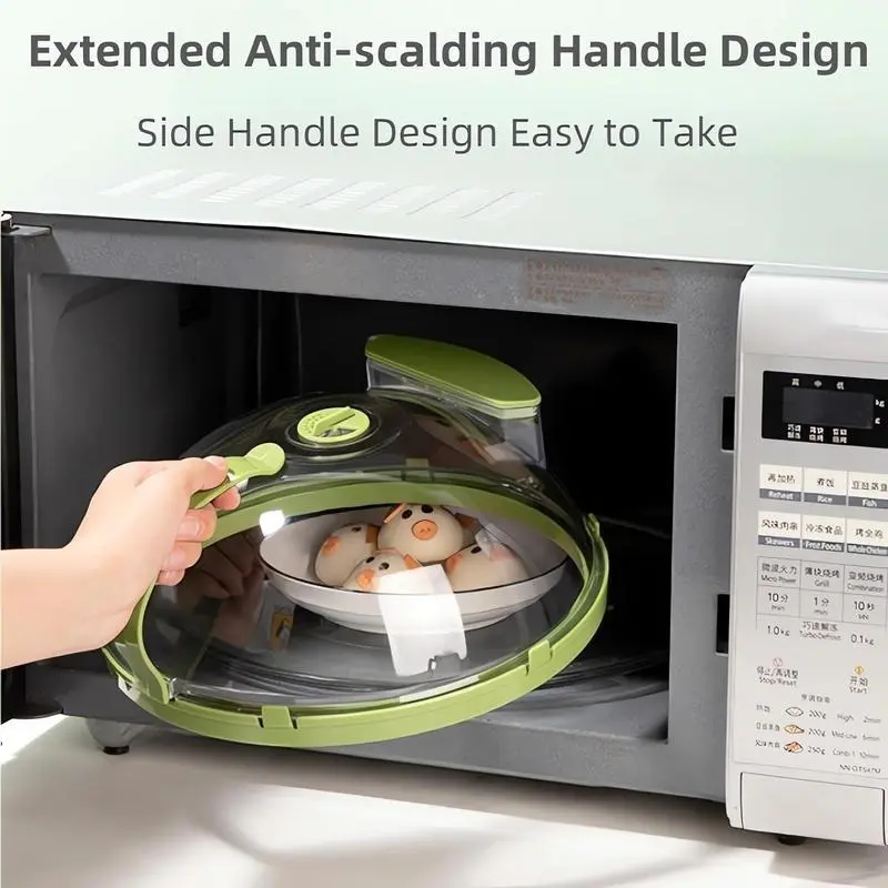⚡Flash-Sale⚡100k-sold⚡Microwave Splatter Proof Lid | Easy Clean & Reusable-886