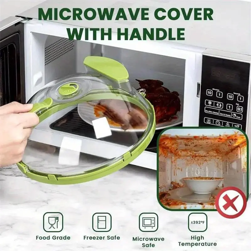 ⚡Flash-Sale⚡100k-sold⚡Microwave Splatter Proof Lid | Easy Clean & Reusable-886