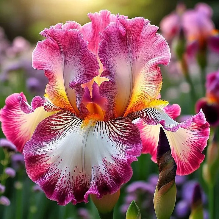 🏆Flash Sale⚡ 50K+ SOLD! 🏆Rare Tall Bearded Iris(Premium RhizomeVariety)-886