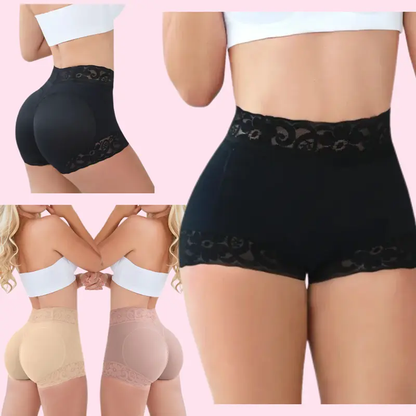 🏆Flash Sale⚡ 88K+ SOLD! 🏆Waist Lace Shapewear Panty with Anti-Slip Silicone Band - Stretchy Breathable & Seamless Tummy Control Butt Lifting for Everyday Confidence Women's Basic Minimalist Multi Colors-886