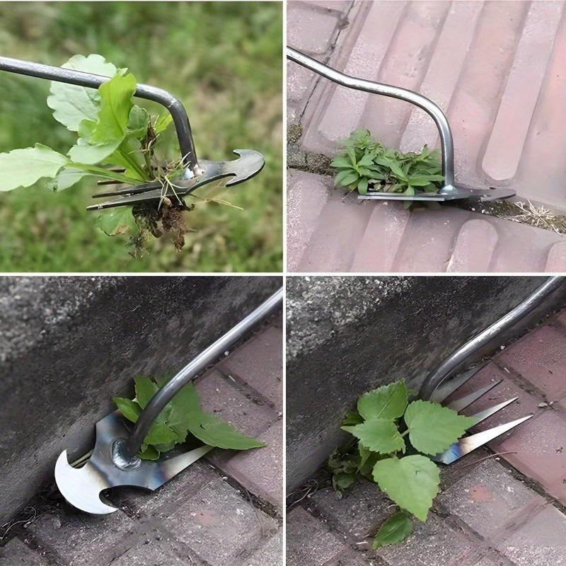 🔧Pulling Weeds and Weeding Artifact,RootingHoeing,Loosening Soil, Gardening Tools, Multi-FunctionalWeeding Shovel, Vegetable Planting, New Durable GardenWeed Upgraded Weed Puller Tool-886