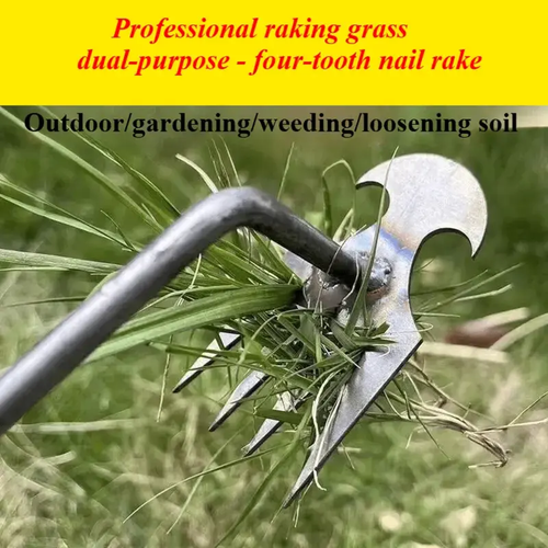 🔧Pulling Weeds and Weeding Artifact,RootingHoeing,Loosening Soil, Gardening Tools, Multi-FunctionalWeeding Shovel, Vegetable Planting, New Durable GardenWeed Upgraded Weed Puller Tool-886