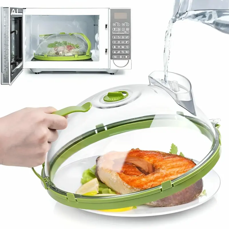 ⚡Flash-Sale⚡100k-sold⚡Microwave Splatter Proof Lid | Easy Clean & Reusable-886