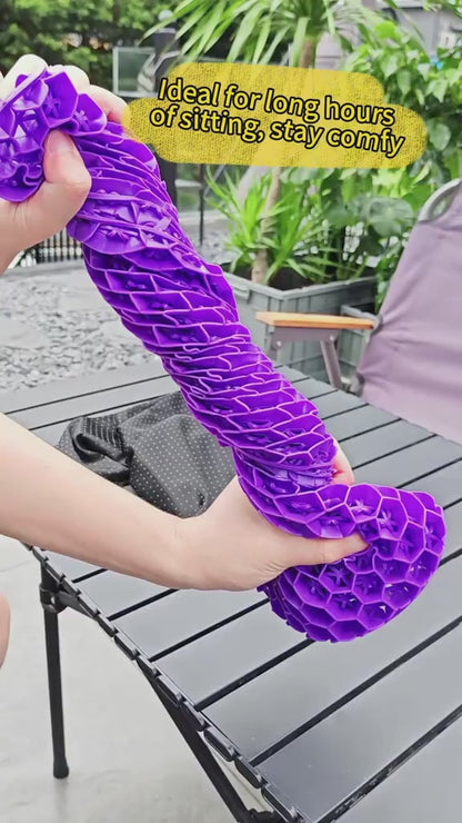 🏆Flash Sale⚡ 40K+ SOLD! 🏆- Double-Thick Gel Seat Cushion Honeycomb Breathable Non-Slip Cover - YTY5