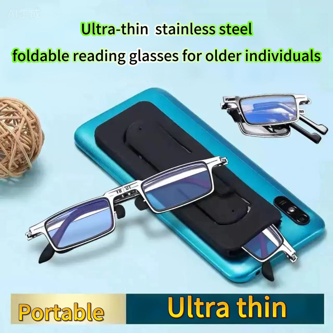 SimpleSigil™Evolved Folding Reading Glasses-W18