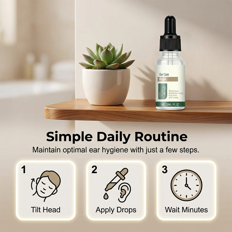 ⚡Crazy-Sale⚡60k-Sold⚡Tinnitus Relief Gentle Ear Care Drop-A01