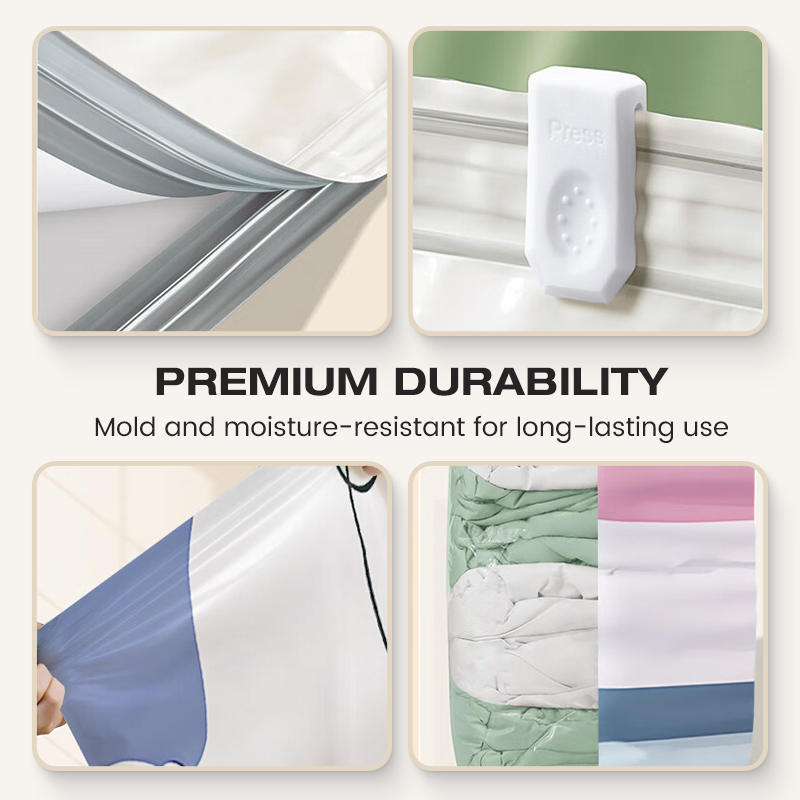 ⚡Crazy-Sale⚡Limited-Time Offer✨ LIFE SAVER！No-Pump Large Vacuum Storage Compression Bags，👍More Space Instantly-102