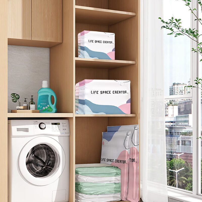 ⚡Crazy-Sale⚡Limited-Time Offer✨ LIFE SAVER！No-Pump Large Vacuum Storage Compression Bags，👍More Space Instantly-102