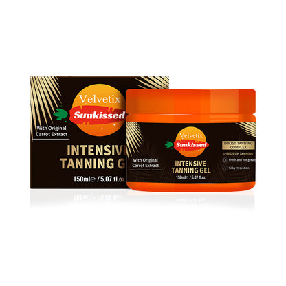 ⚡Crazy-Sale⚡60k-Sold⚡Velvetix Tanning Gel – 5.07oz Fast Tan Accelerator for Outdoor Use-A01